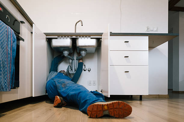 Professional Plumbing technician working in Augusta, WV